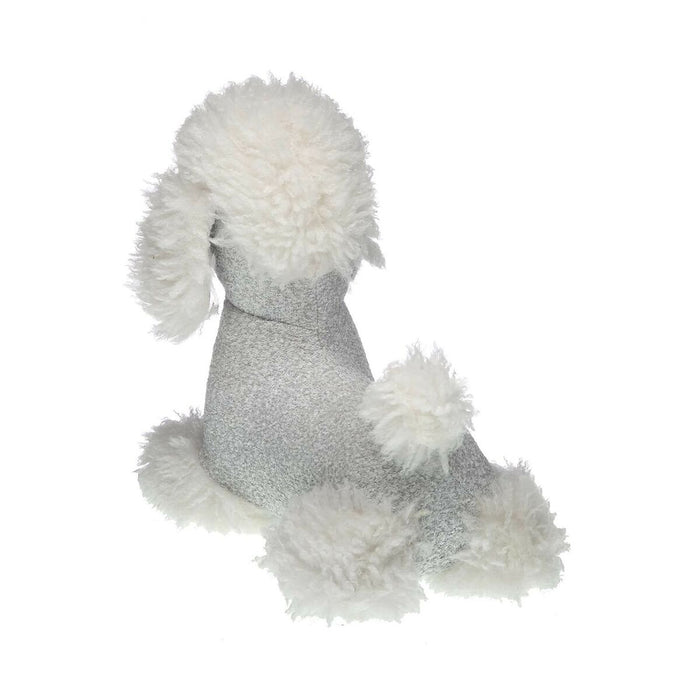 Opritor de ușă Versa Textilă 15 x 28 x 31 cm Câine Alb