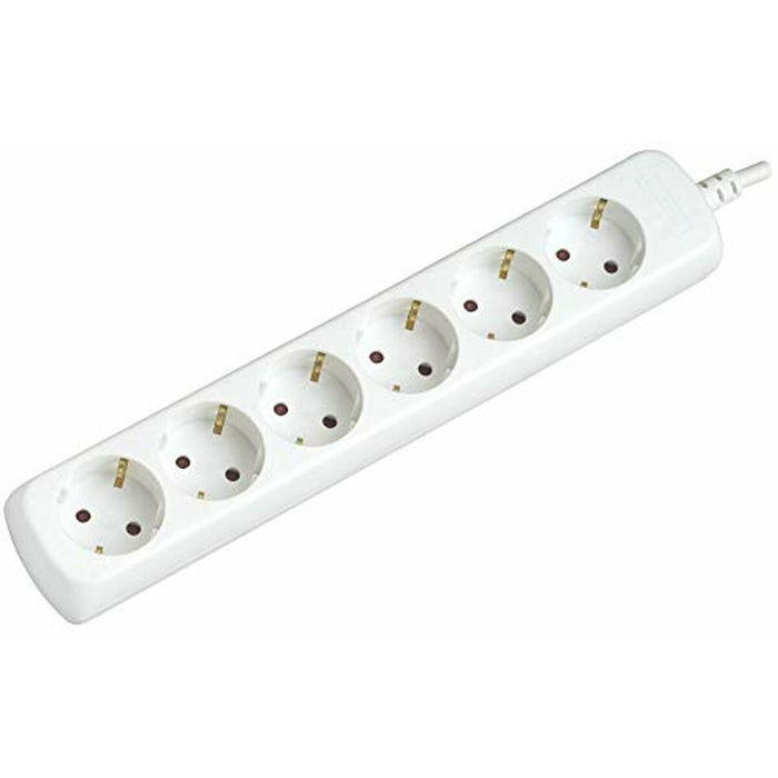 Placă de Circuit 6 Puncte de Conectare Schuko Silver Electronics 9626 Alb