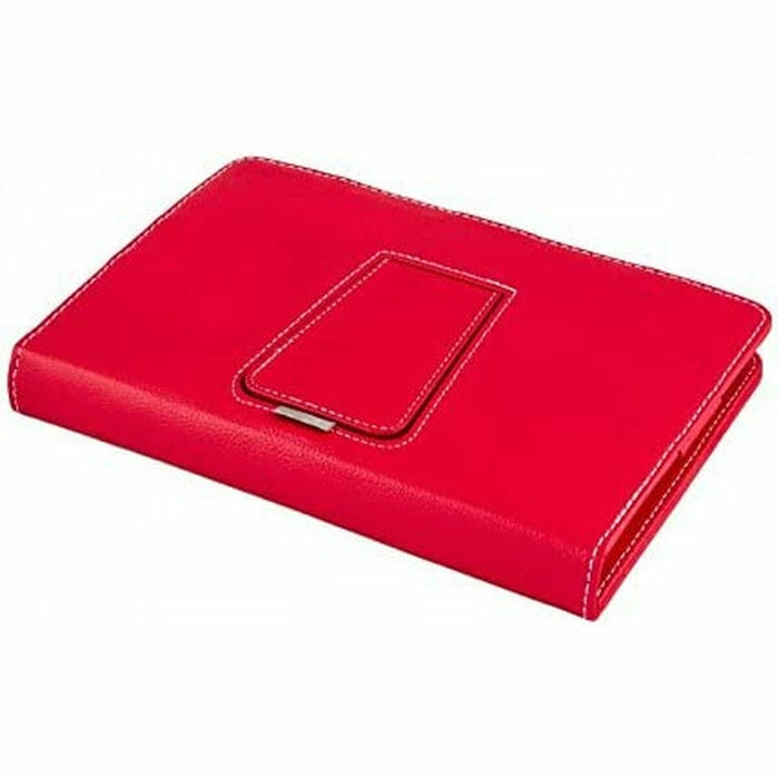 Husă pentru Tabletă și Tastatură Silver Electronics 111916140199 Roșu Qwerty Spaniolă 9"-10.1"