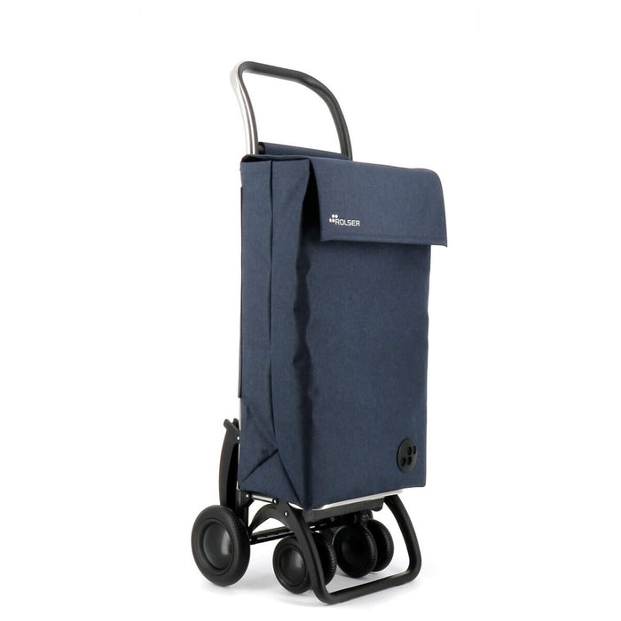 Cărucior de cumpărături Rolser SBELTA TWEED Albastru Bleumarin (44 L)