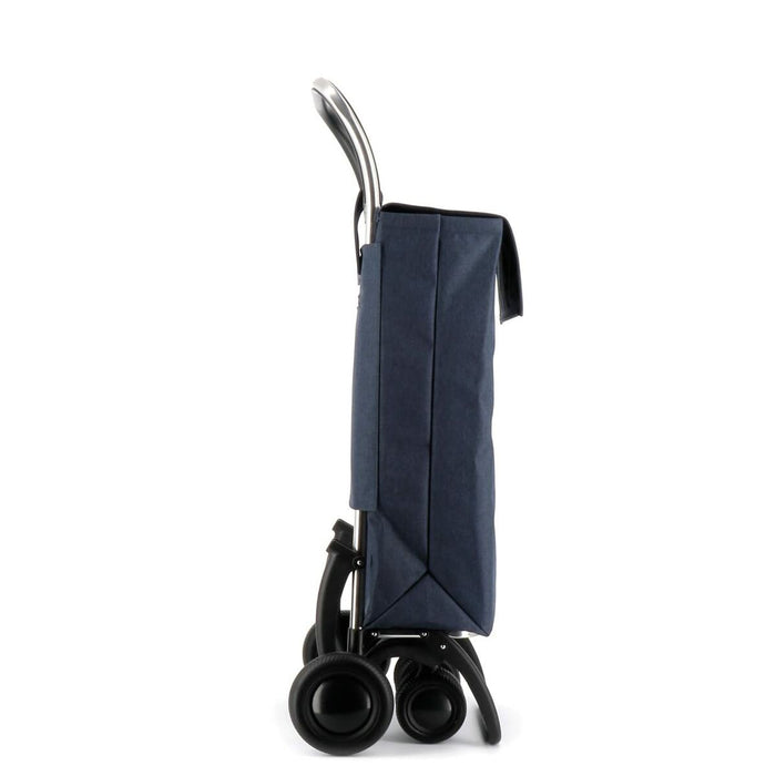 Cărucior de cumpărături Rolser SBELTA TWEED Albastru Bleumarin (44 L)