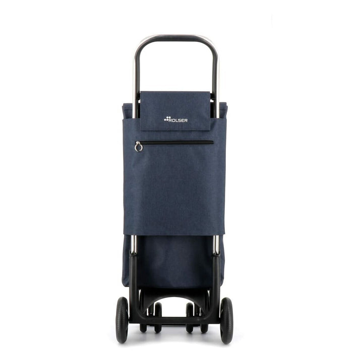 Cărucior de cumpărături Rolser SBELTA TWEED Albastru Bleumarin (44 L)