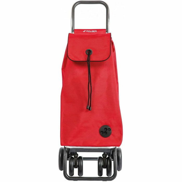 Cărucior de cumpărături Rolser I-MAX MF Roșu (43 L)