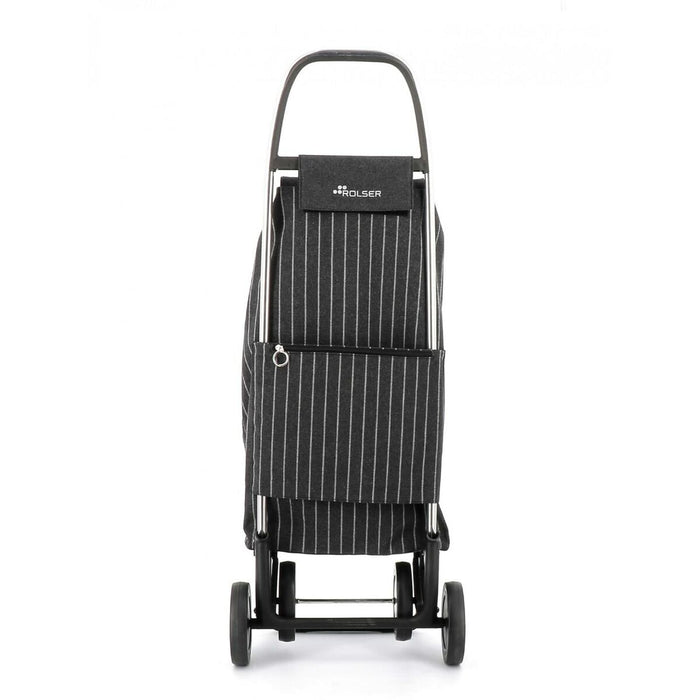 Cărucior de cumpărături Rolser I-MAX TAILOR 4 Alb/Negru (43 L)