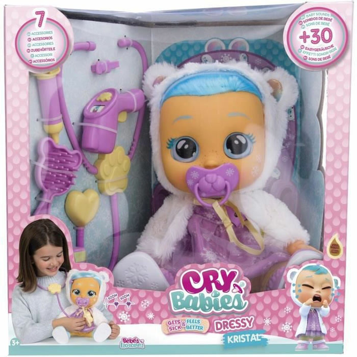 Păpușă bebeluș cu accesorii IMC Toys Cry Babies
