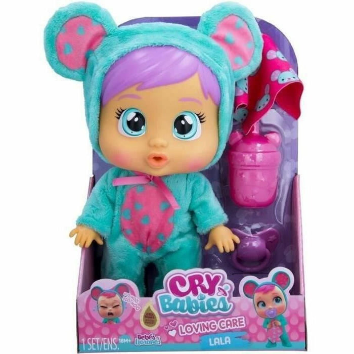 Păpușă bebeluș IMC Toys Cry Babies Loving Care - Lala