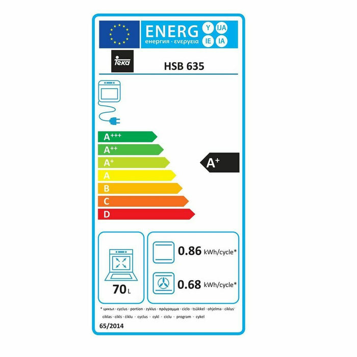 Cutor Multifuncțional Teka HSB 635 2500 W 70 L
