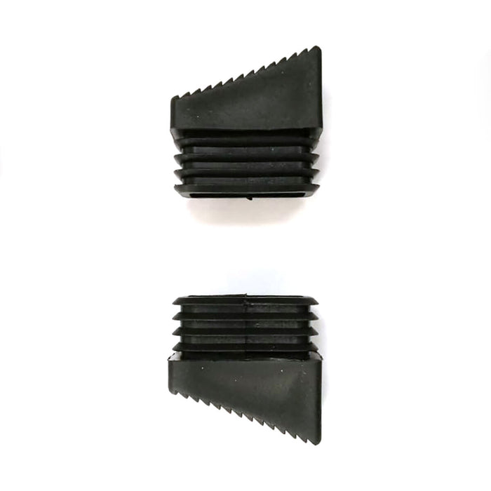Inel de siguranţă/Mufă terminală Taburet Scară 2 Unități Negru (50 x 20 mm)