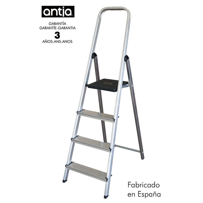 Scară pliantă cu 4 trepte Antia Aluminiu 152 x 42,5 x 12 cm