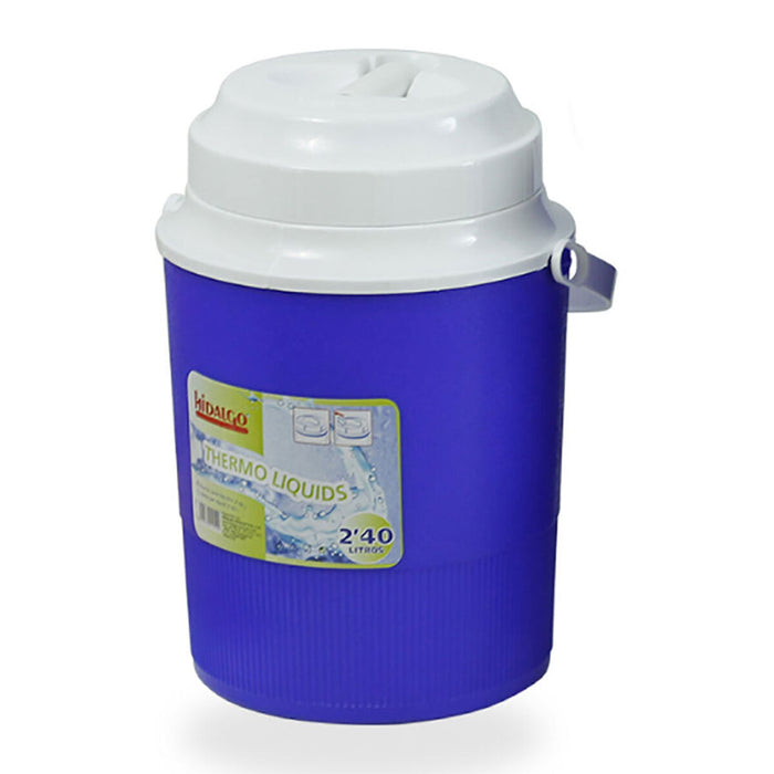 Termos cu capac dozator Hidalgo Albastru 2,4 L