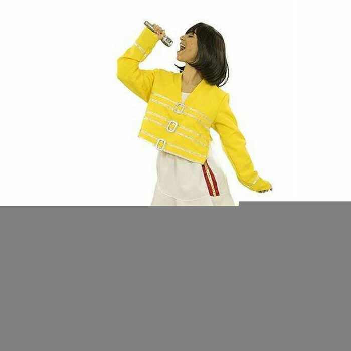 Costum Deghizare pentru Adulți 80'ROCK STAR FREDDIE QUEEN Multicolor