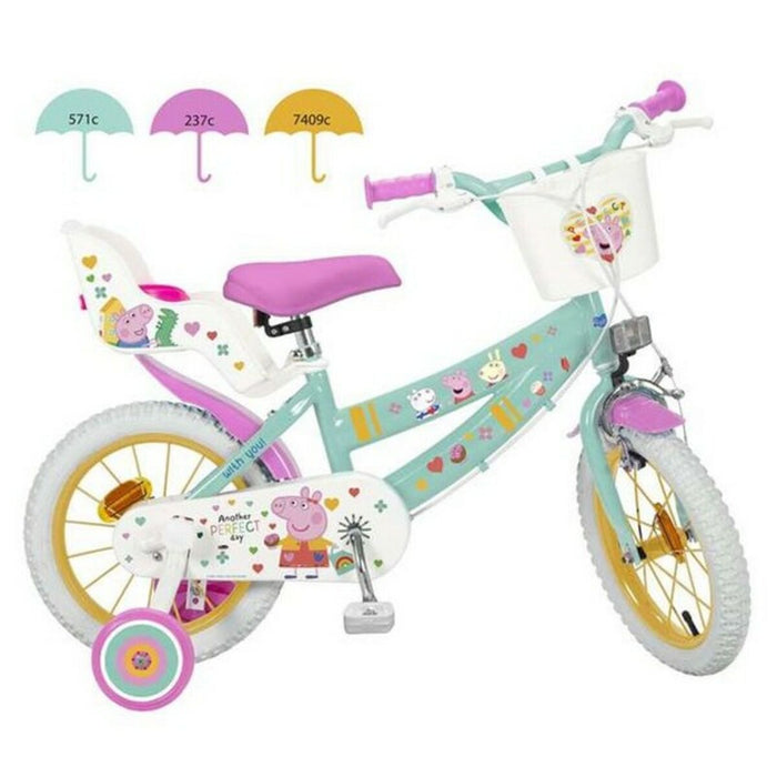 Bicicletă pentru copii Peppa Pig 12" 12"