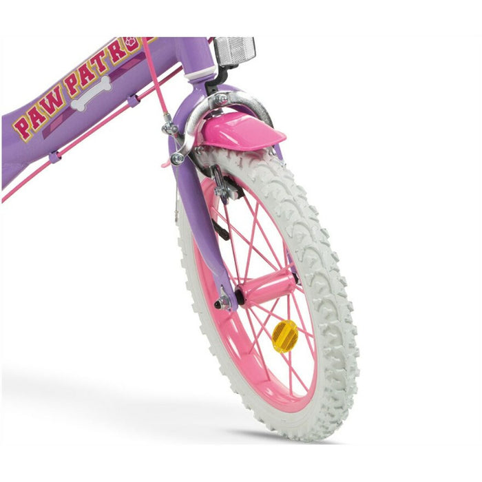 Bicicletă pentru copii Paw Patrol  Toimsa TOI1480                         14" Purpuriu