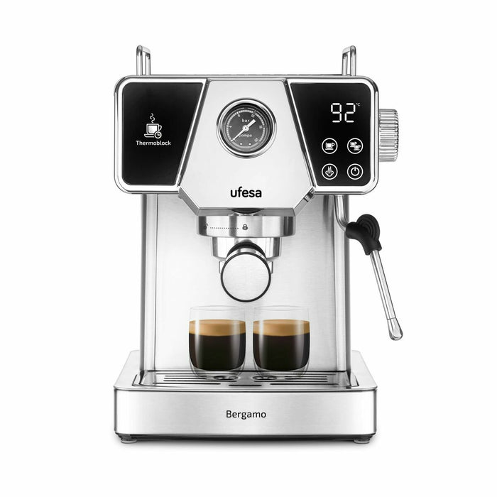 Cafetieră Express cu Braț UFESA Bergamo 20 bar 1350 W 1,8 L