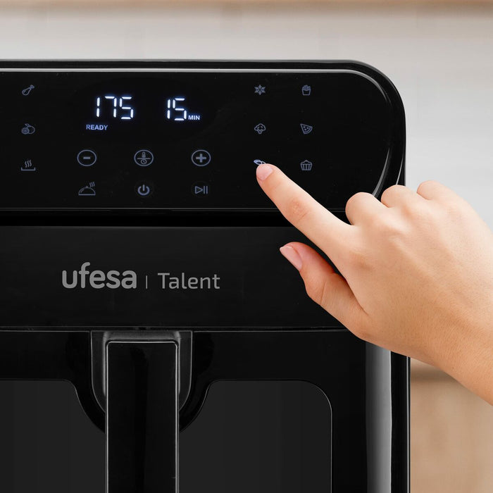 Friteuză cu Aer UFESA TALENT Negru 1500 W 6,5 L