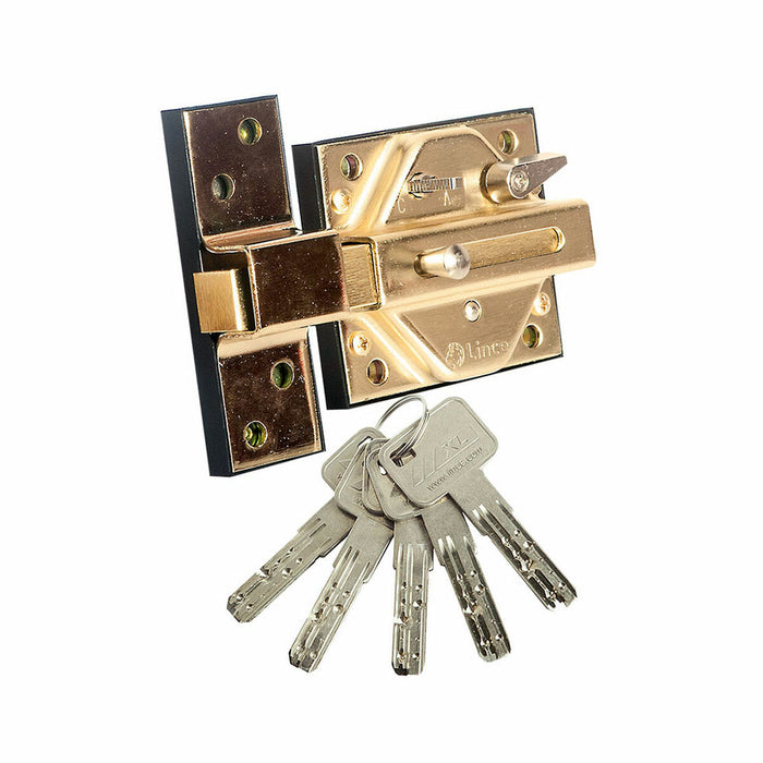Încuietoare de siguranță Lince 7930r-97930rhl Alamă Fier