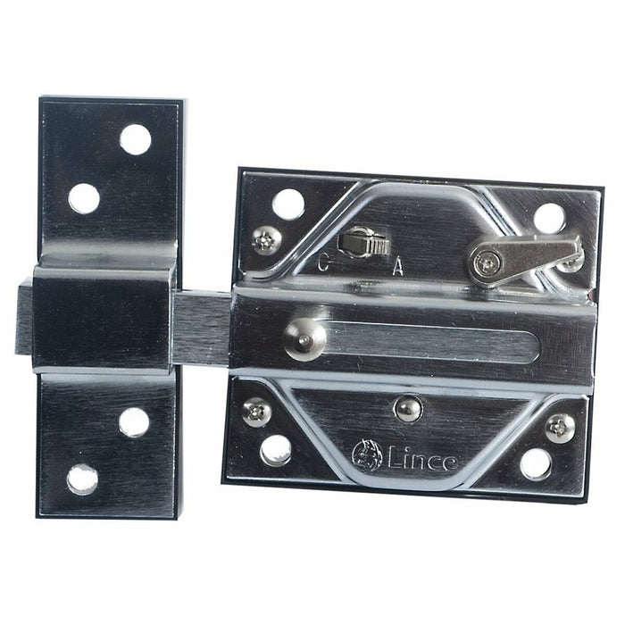 Încuietoare de siguranță Lince 7930r-97930rhl Cromat Fier