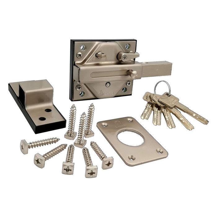 Încuietoare de siguranță Lince 7930r-97930rcm Mat Cromat