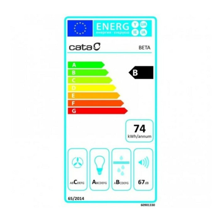 Hotă Convențională Cata 2093303 70 cm 790 m3/h 69 dB 240W Oțel