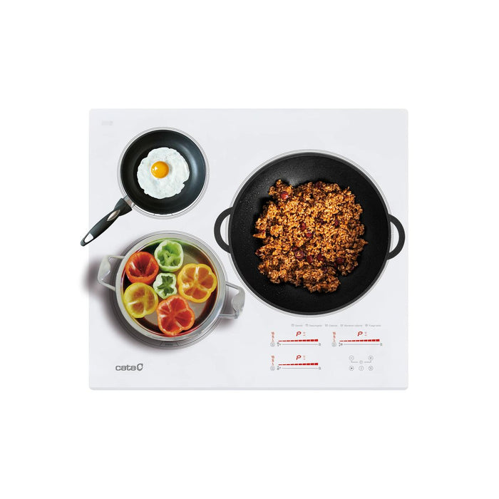 Plită cu Inducție Cata INSB6030WH 59 cm