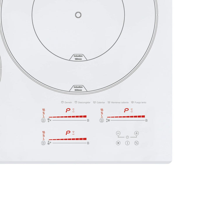 Plită cu Inducție Cata INSB6030WH 59 cm