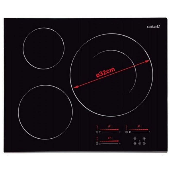 Plită cu Inducție Cata INSB6032BK /A 3F 60 cm 7100 W