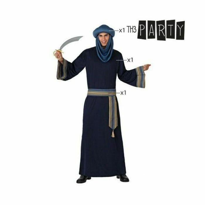 Costum Deghizare pentru Adulți Albastru (3 pcs) Berber