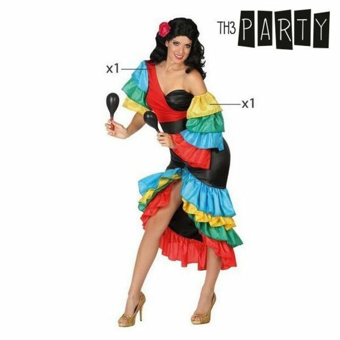 Costum Deghizare pentru Adulți Th3 Party Multicolor (2 Unități)