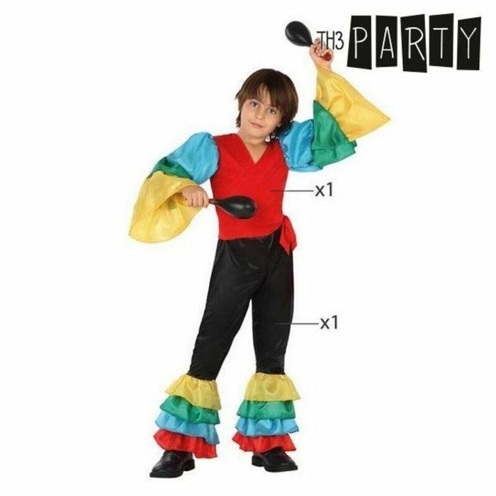 Costum Deghizare pentru Copii Dansator de rumba (2 Pcs)