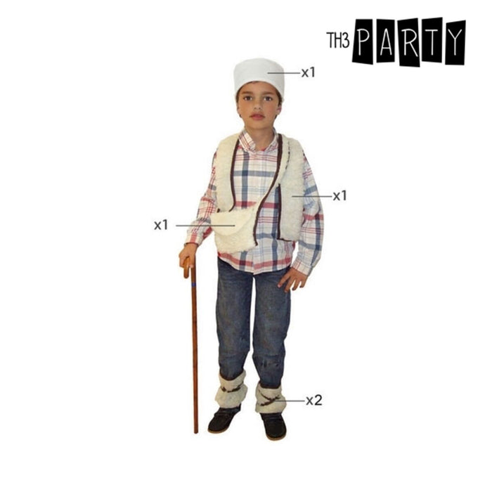Costum Deghizare pentru Copii Alb Păstor Crăciun 3-4 Ani (3-4 years)