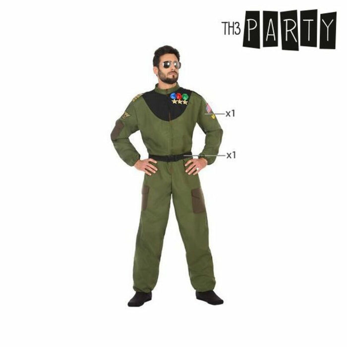 Costum Deghizare pentru Adulți Camuflaj (2 pcs)