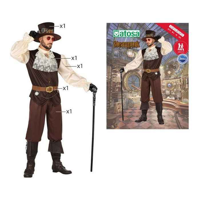 Costum Deghizare pentru Adulți DISFRAZ STEAMPUNK XL XL Steampunk