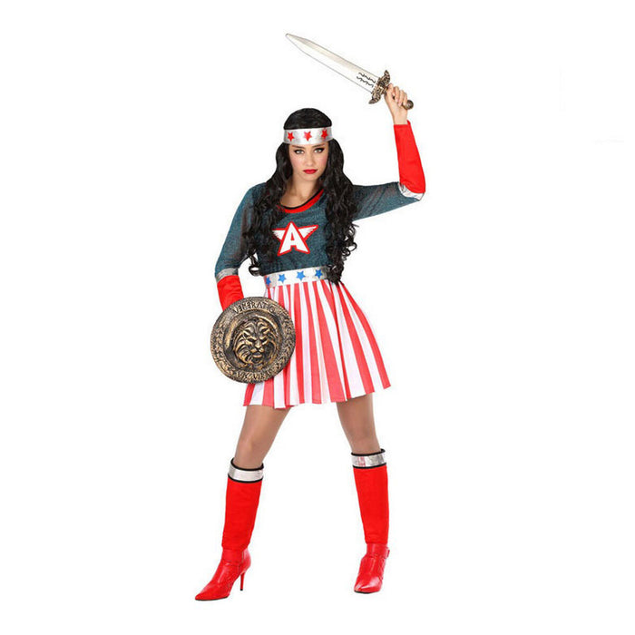 Costum Deghizare pentru Adulți Multicolor Supererou (4 Piese)