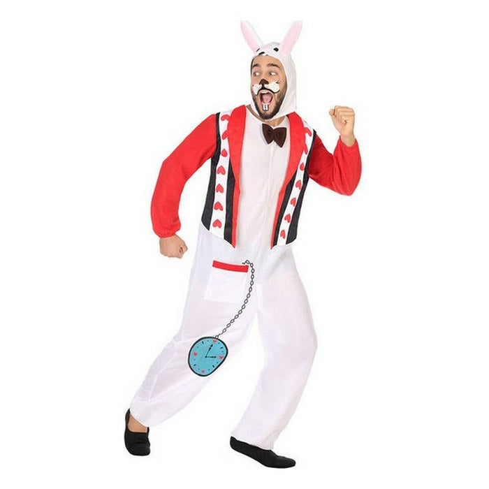 Costum Deghizare pentru Adulți Iepure Multicolor XL (2 Piese) (2 Unități) (2 pcs)