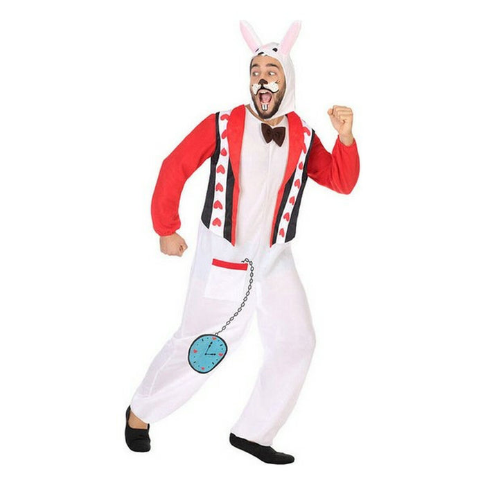 Costum Deghizare pentru Adulți Iepure Multicolor XL (2 Piese) (2 Unități) (2 pcs)