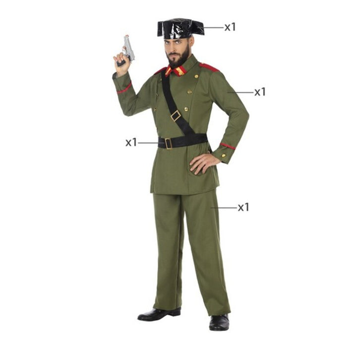 Costum Deghizare pentru Adulți Jandarm 4 pcs