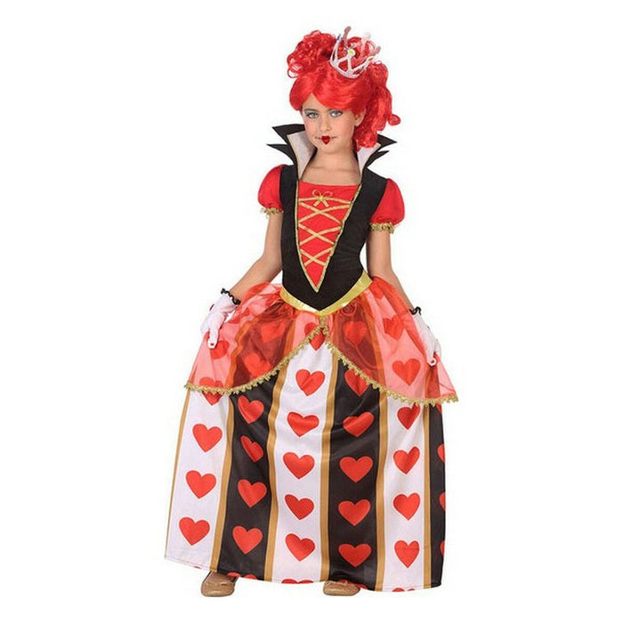 Costum Deghizare pentru Copii DISFRAZ REINA CORAZONES 3-4 56870 Multicolor Regina Inimilor Fantezie 3-4 Ani