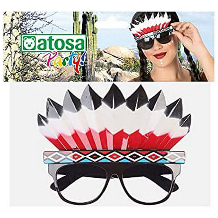 Ochelari Accesorii pentru Costumație Multicolor Indian american