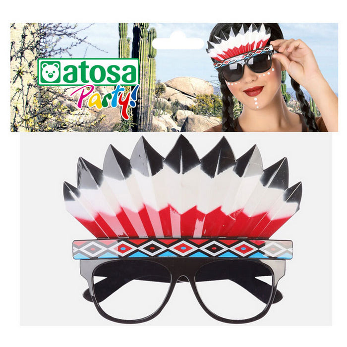 Ochelari Accesorii pentru Costumație Multicolor Indian american