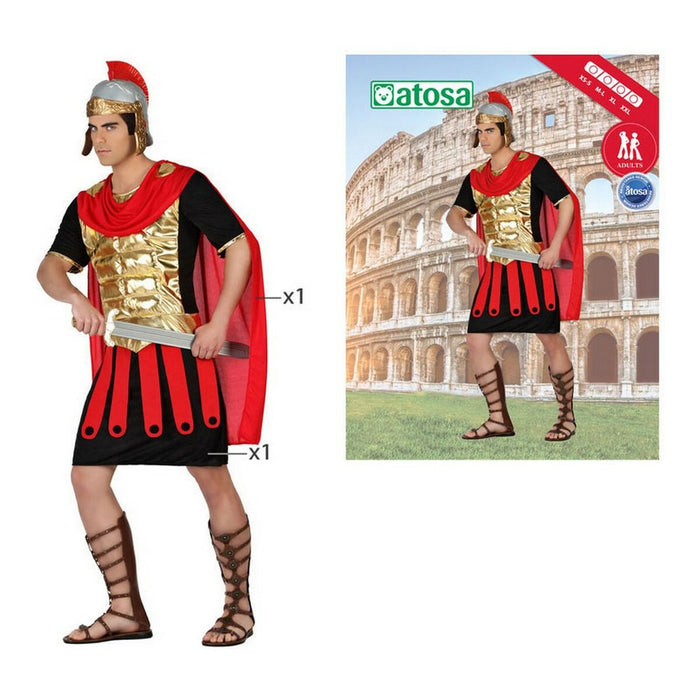 Costum Deghizare pentru Adulți DISFRAZ ROMANO XXL 57560 XXL Gladiator Multicolor (2 Piese)