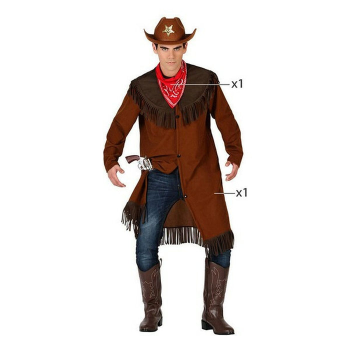 Costum Deghizare pentru Adulți (2 pcs) Cowboy