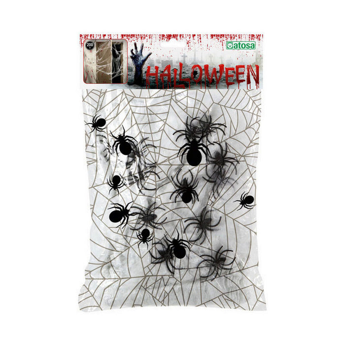 Pânză de păianjen Halloween 200 g Alb Multicolor