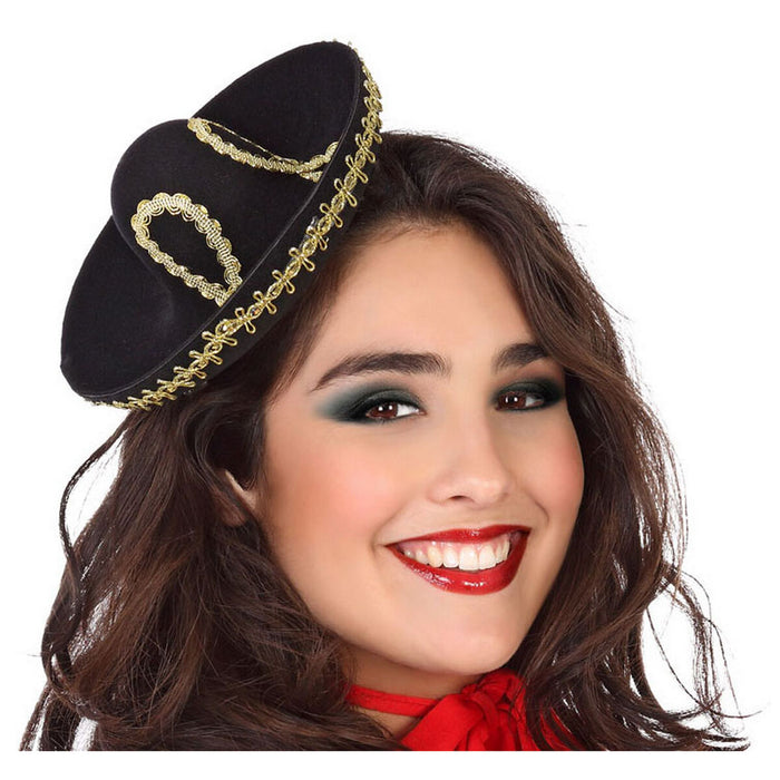 Pălărie Mini Negru Mexican