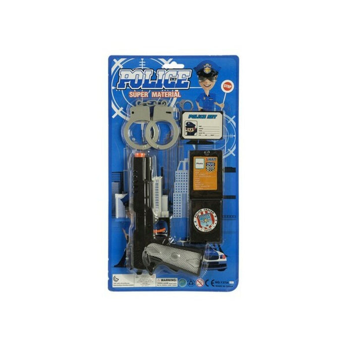 Set de Poliție BL. POLICIA  21X38X3CM Junior Knows 699 (4 pcs)