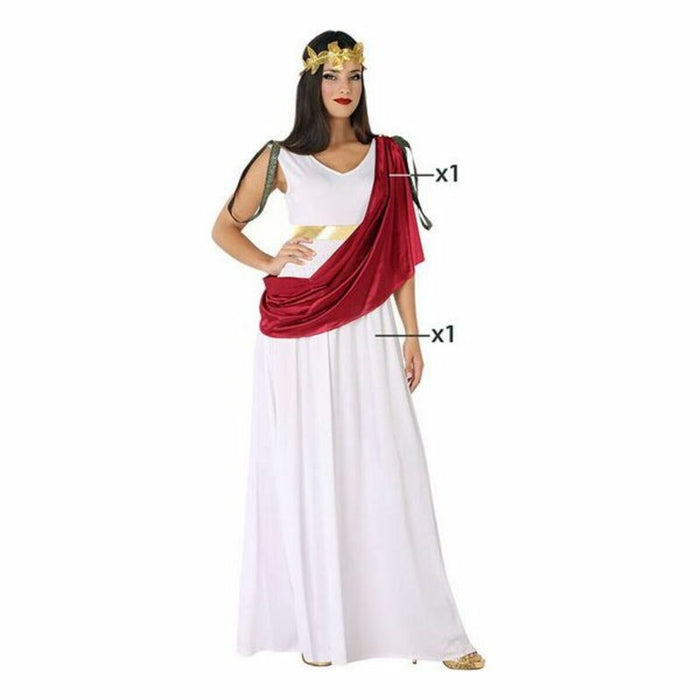Costum Deghizare pentru Adulți Alb (2 Piese)