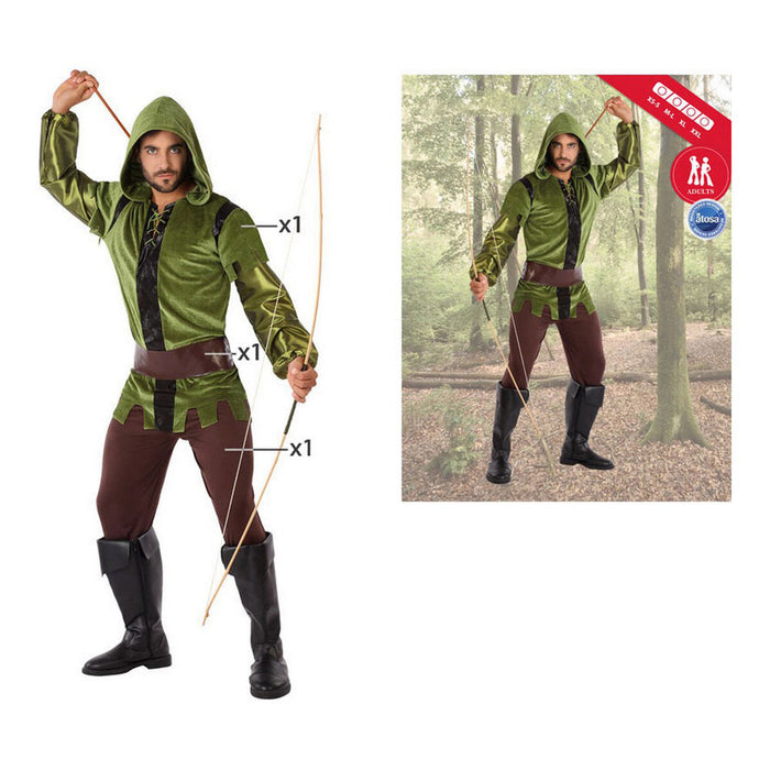 Costum Deghizare pentru Adulți (3 pcs) Arcaș
