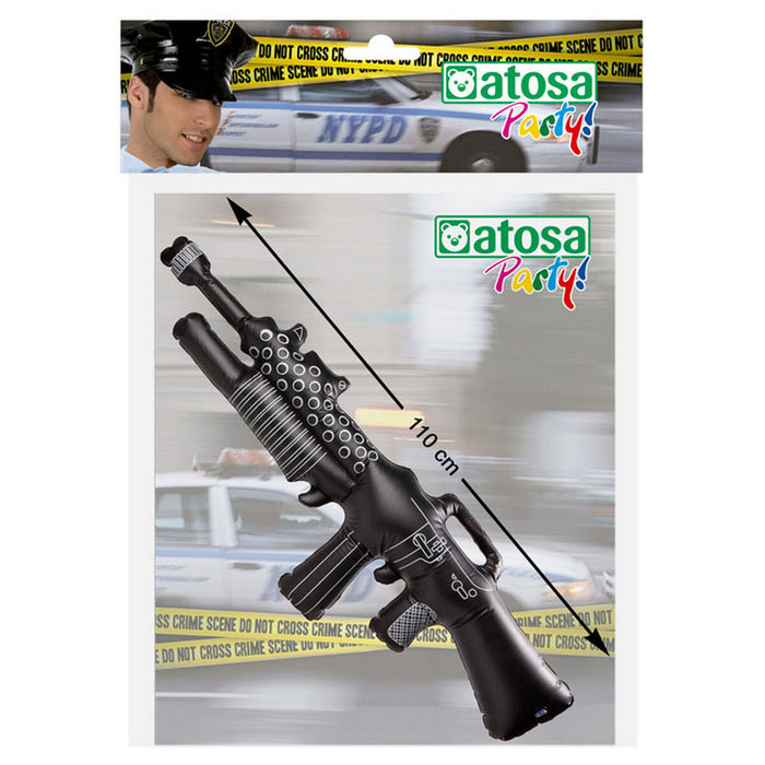 Mitralieră Militară Gonflabil Negru 110 cm