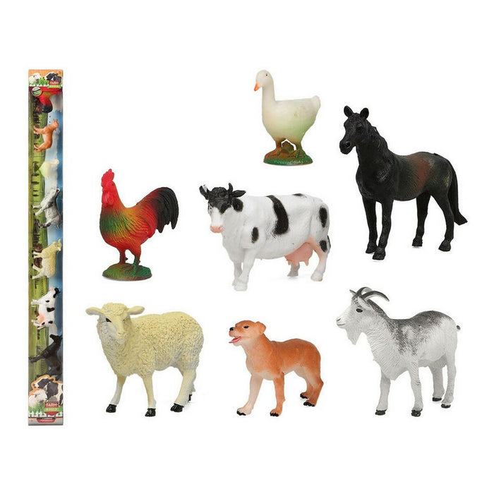 Set de Animale de Fermă 100 cm (7 Unități)
