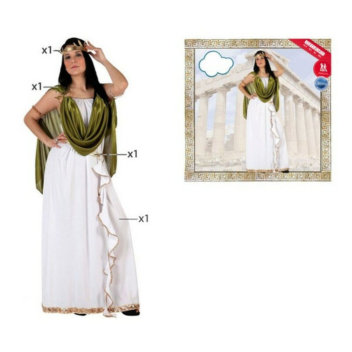 Costum Deghizare pentru Adulți Alb Roman 4 pcs