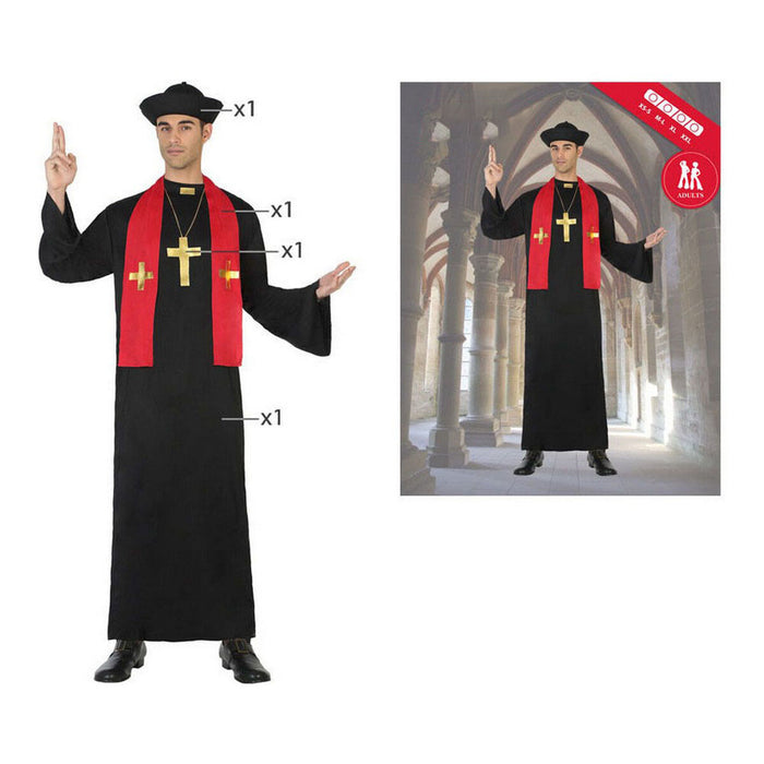 Costum Deghizare pentru Adulți Popă Negru